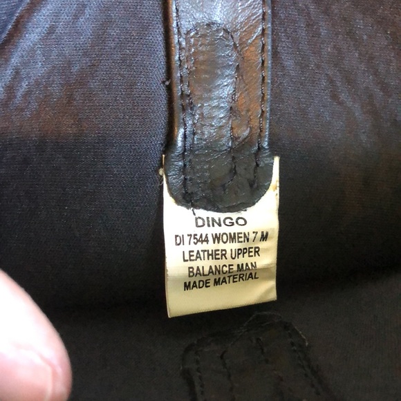 !!SOLD!! Dingo cowboy boots genuine leather - Picture 2 of 2